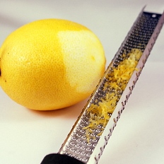 Lemon zest Lemon zest